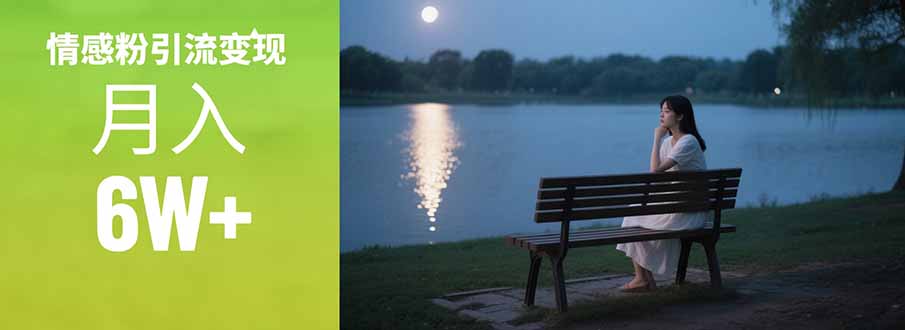 情感粉引流变现实操课:单月变现6w+,情感粉引流变现实操课-镰火网